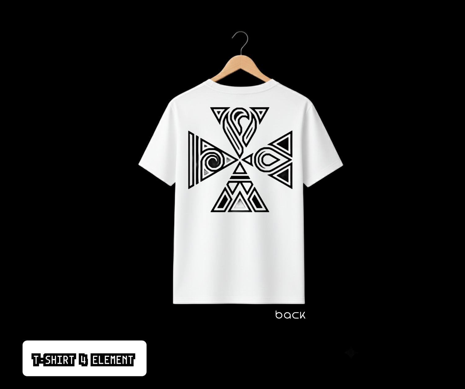 T-SHIRT / PLAYERA 4 ELEMENT WHITE