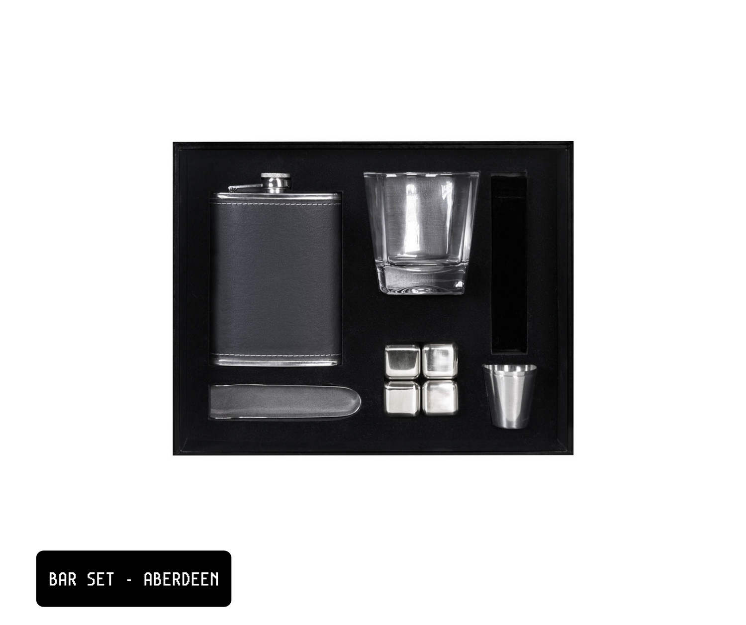 BAR SET / SET DE BAR ABERDEEN BLACK