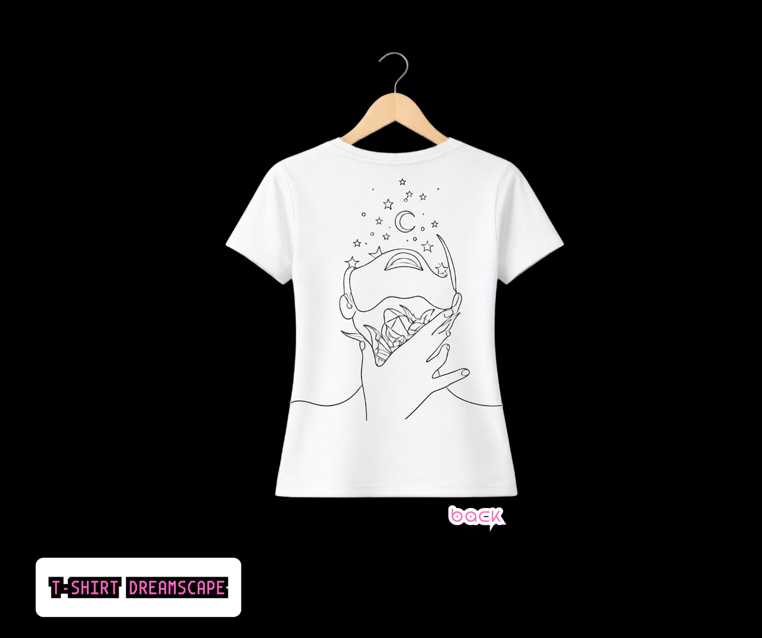 T-SHIRT / PLAYERA DREAMSCAPE WHITE