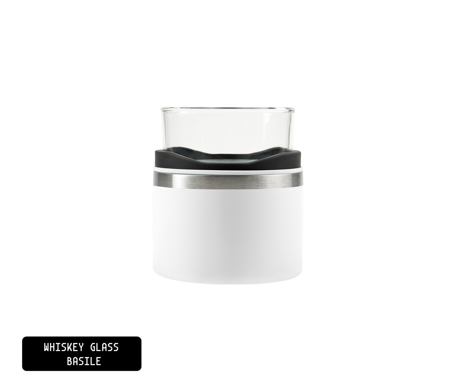WHISKEY GLASS / VASO PARA WHISKEY BASILE WHITE