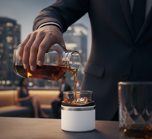 WHISKEY GLASS / VASO PARA WHISKEY BASILE WHITE