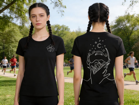 T-SHIRT / PLAYERA DREAMSCAPE BLACK