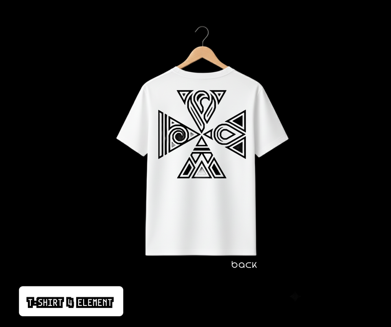 T-SHIRT / PLAYERA 4 ELEMENT WHITE