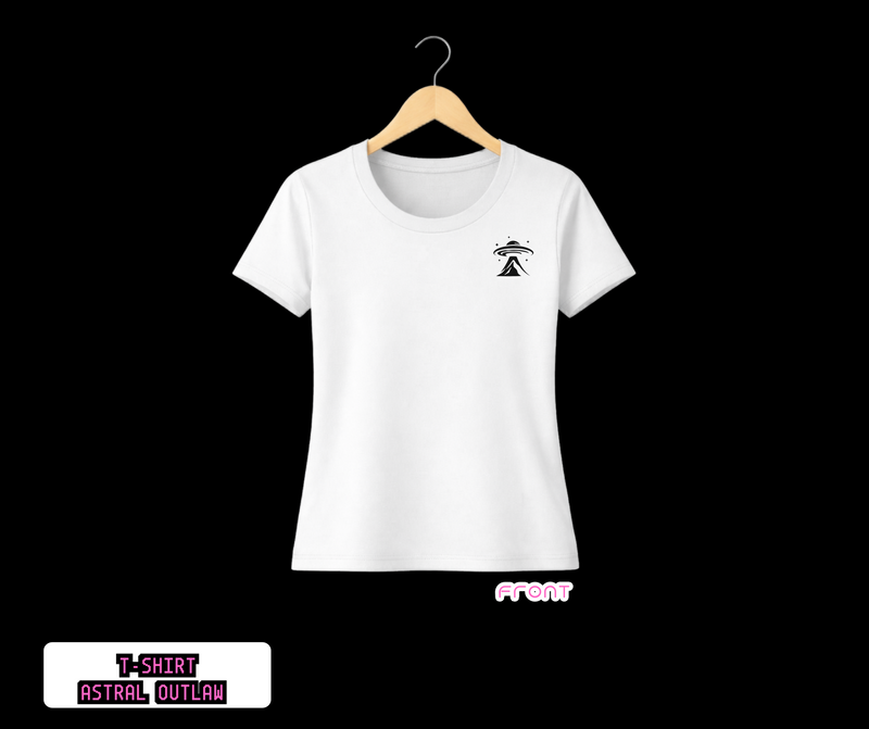 T-SHIRT / PLAYERA ASTRAL OUTLAW WHITE