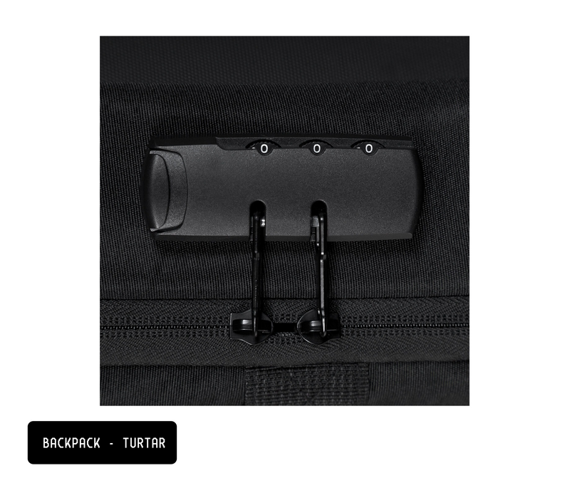 BACKPACK / MOCHILA TURTAR BLACK