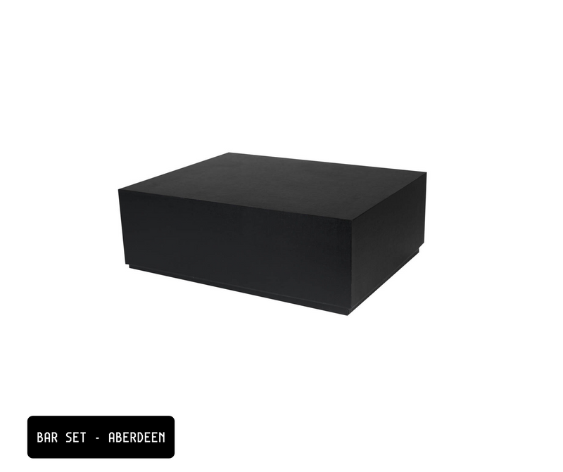 BAR SET / SET DE BAR  ABERDEEN BLACK