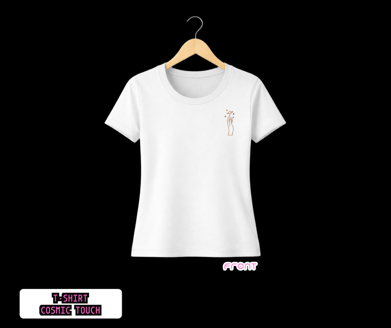 T-SHIRT / PLAYERA COSMIC TOUCH WHITE