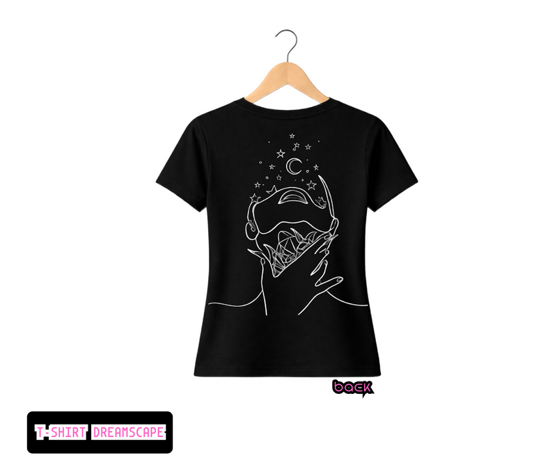 T-SHIRT / PLAYERA DREAMSCAPE BLACK