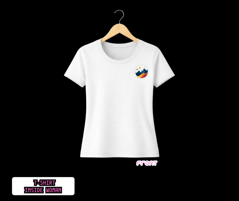 T-SHIRT / PLAYERA INSIDE WOMAN WHITE
