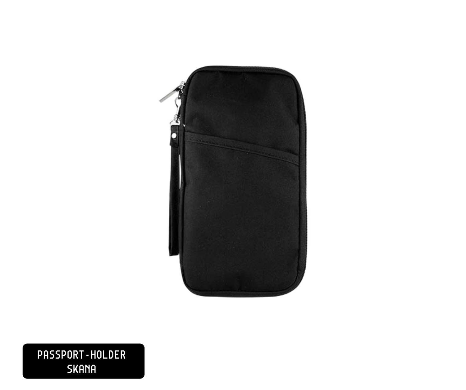 PASSPORT HOLDER / PORTA PASAPORTE - SKANA BLACK