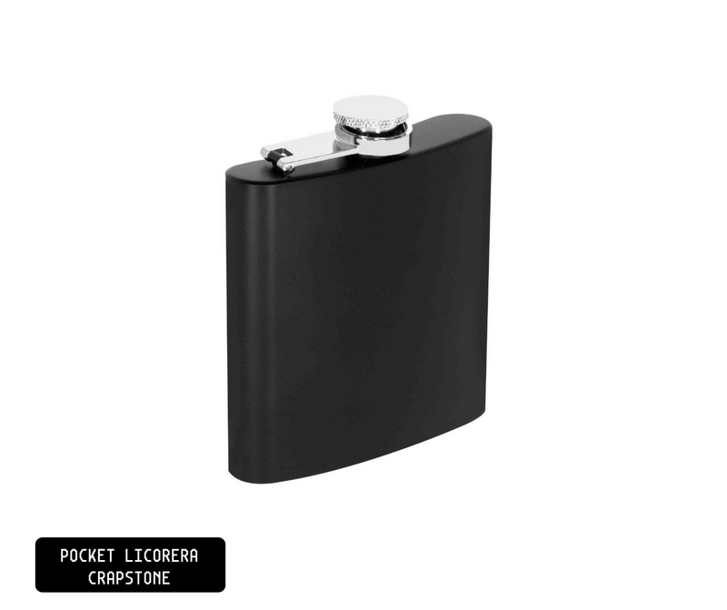 POCKET LICORERA / LICORERA DE BOLSILLO CRAPSTONE BLACK