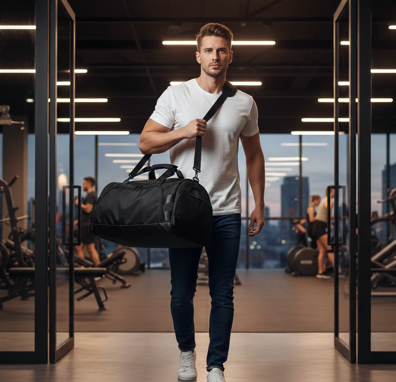 SPORTS BRIEFCASE / MALETIN DEPORTIVO KAFA BLACK