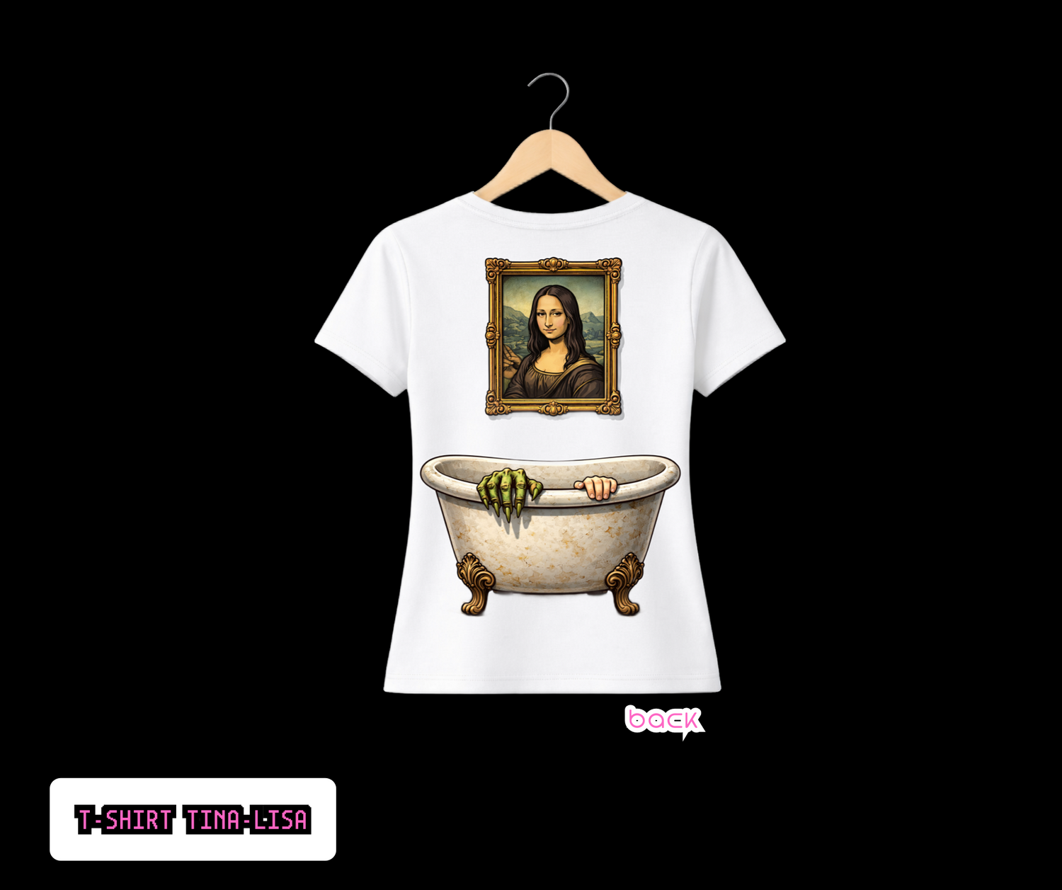 T-SHIRT / PLAYERA TINA-LISA WHITE