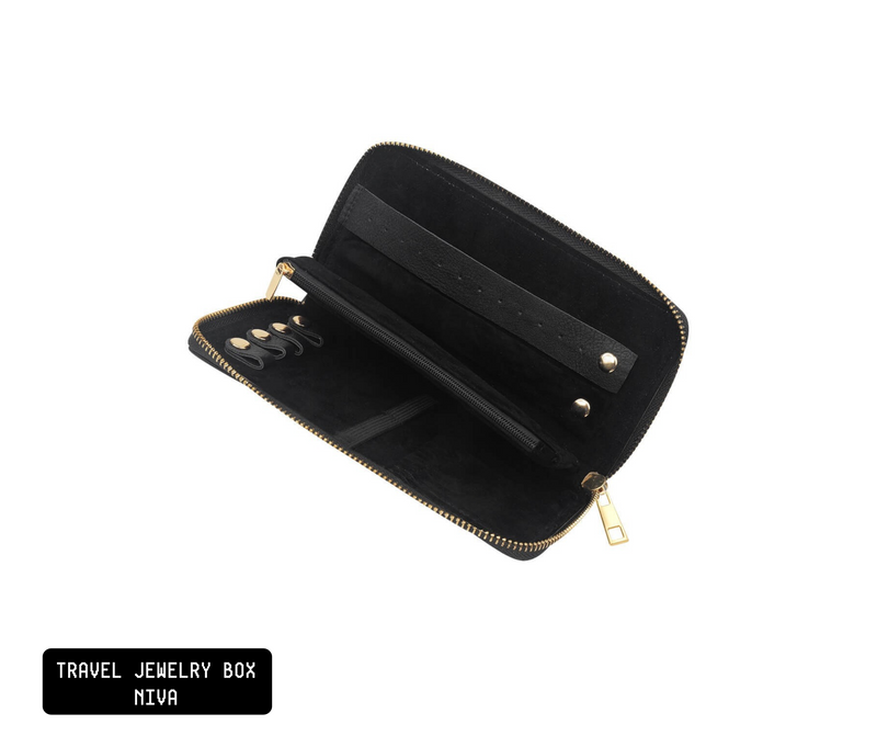 TRAVEL JEWELRY BOX / JOYERO DE VIAJE NIVA BLACK