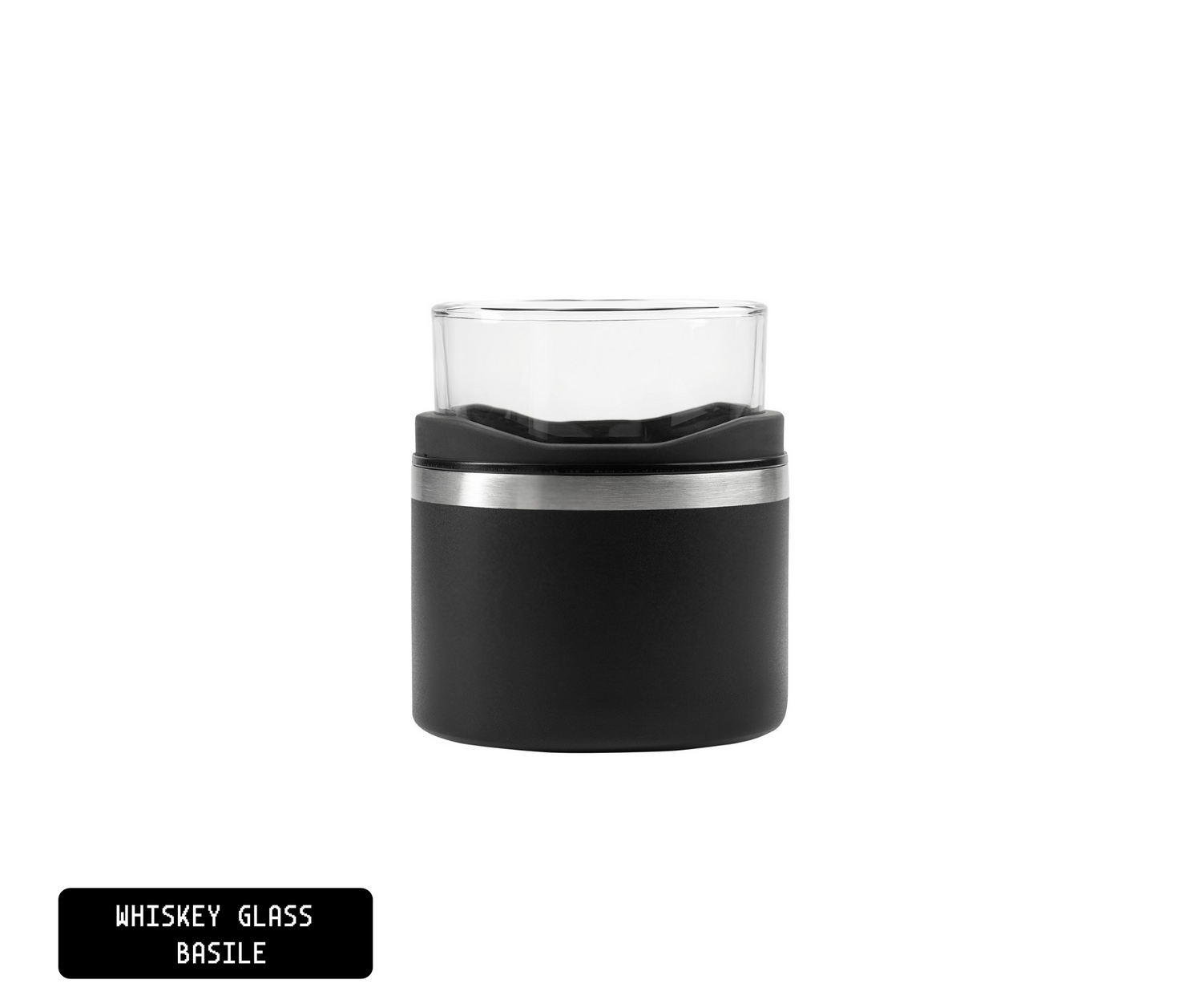 WHISKEY GLASS / VASO PARA WHISKEY BASILE BLACK