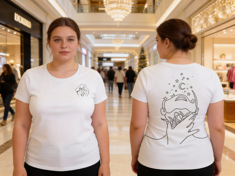 T-SHIRT / PLAYERA DREAMSCAPE WHITE